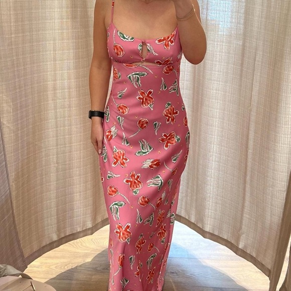 Pink Maxi Dress - Picture 1 of 5